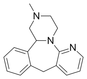 فرمول مولکولی ماده موثره در میرتازاپین